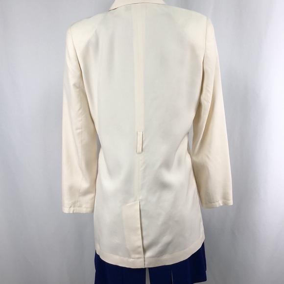 NWOT Saks Fifth Avenue Silk Jacket/Short Coat - Picture 7 of 10